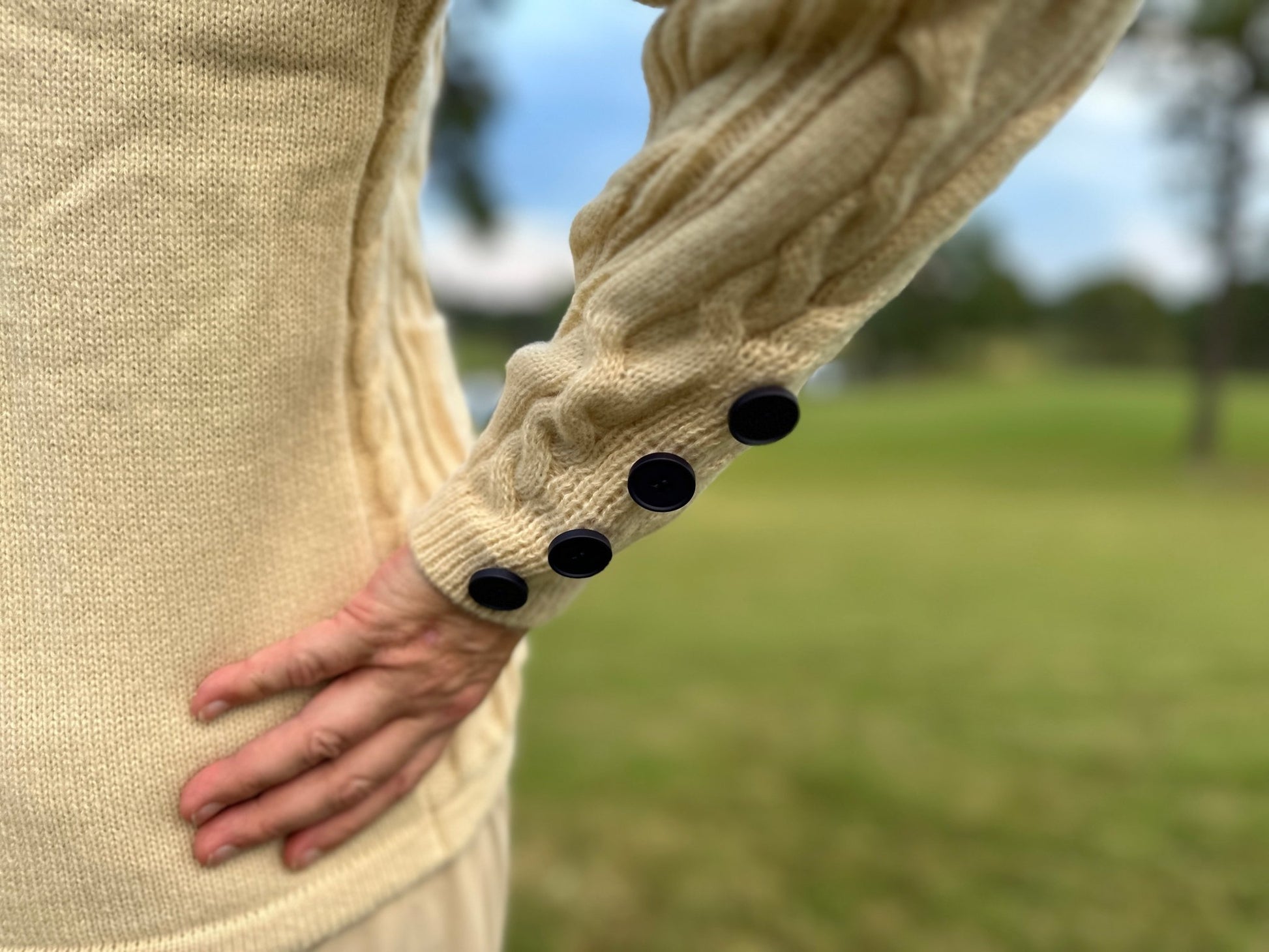 On The Course Cardigan - Putter Girl