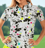 Paint Ball Short Sleeve Polo - Putter Girl