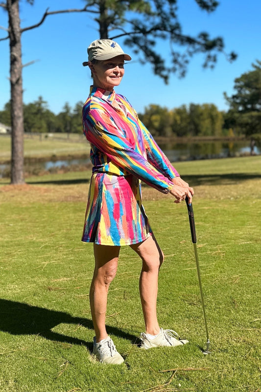 Painted Sky Skirt - Putter Girl