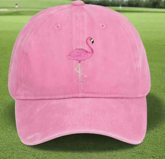 Pink Flamingo Ball Cap - Putter Girl