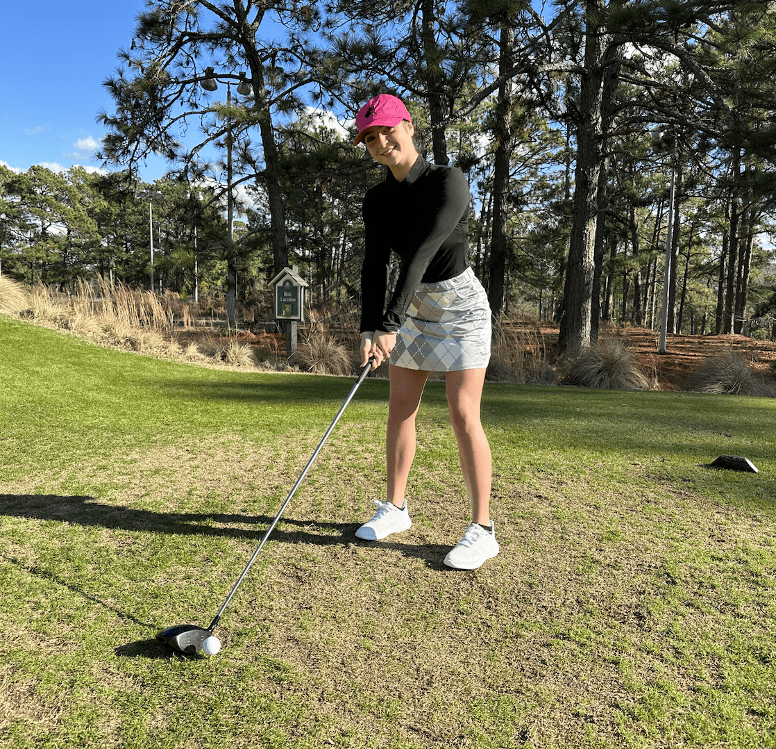 Plaid Skirt - Putter Girl