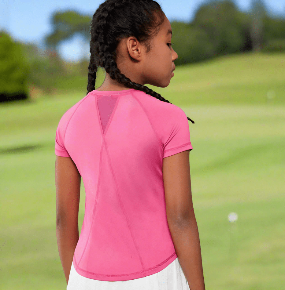 Pretty In Pink Girl's Tee - Putter Girl