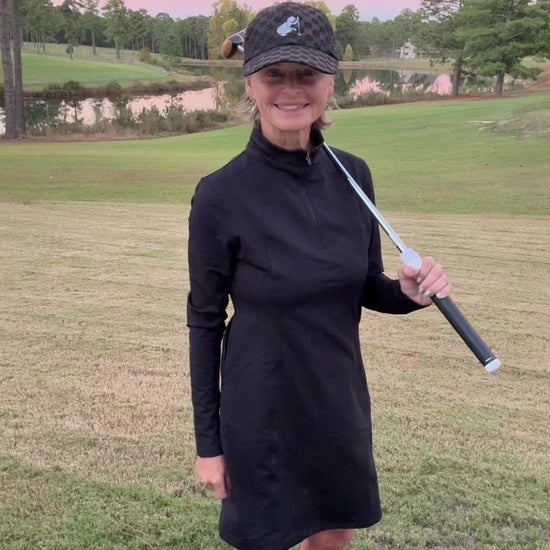 Putter Girl Winter Fleece Dress 