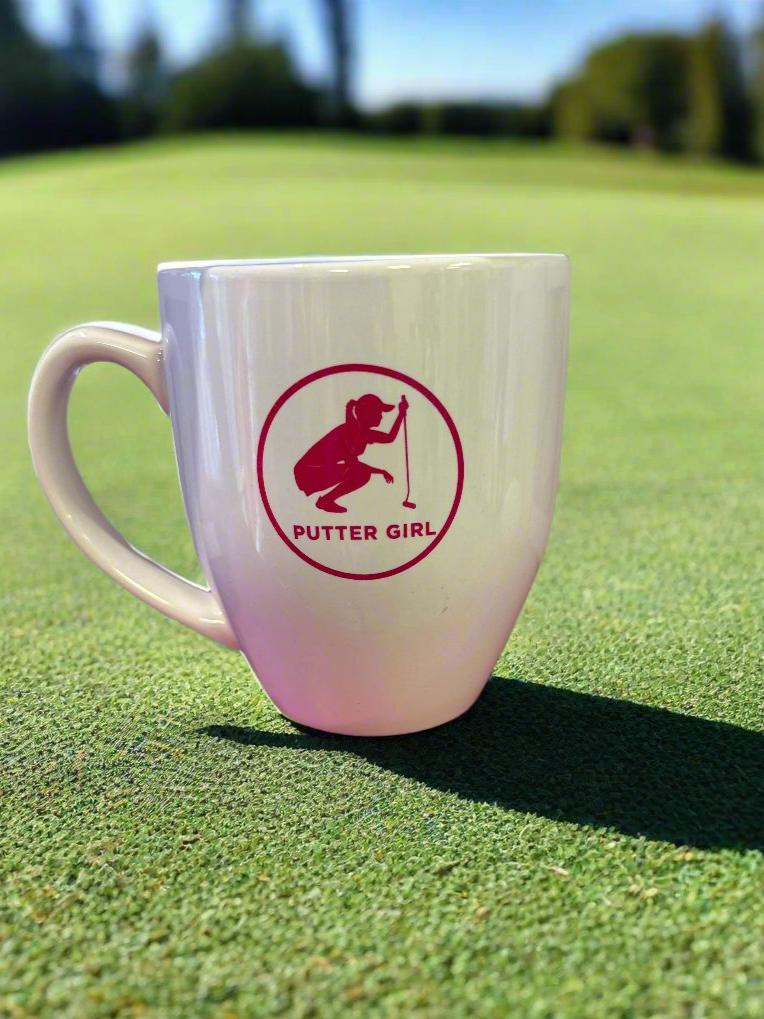 Putter Girl Coffee Mug, 16 oz - Putter Girl