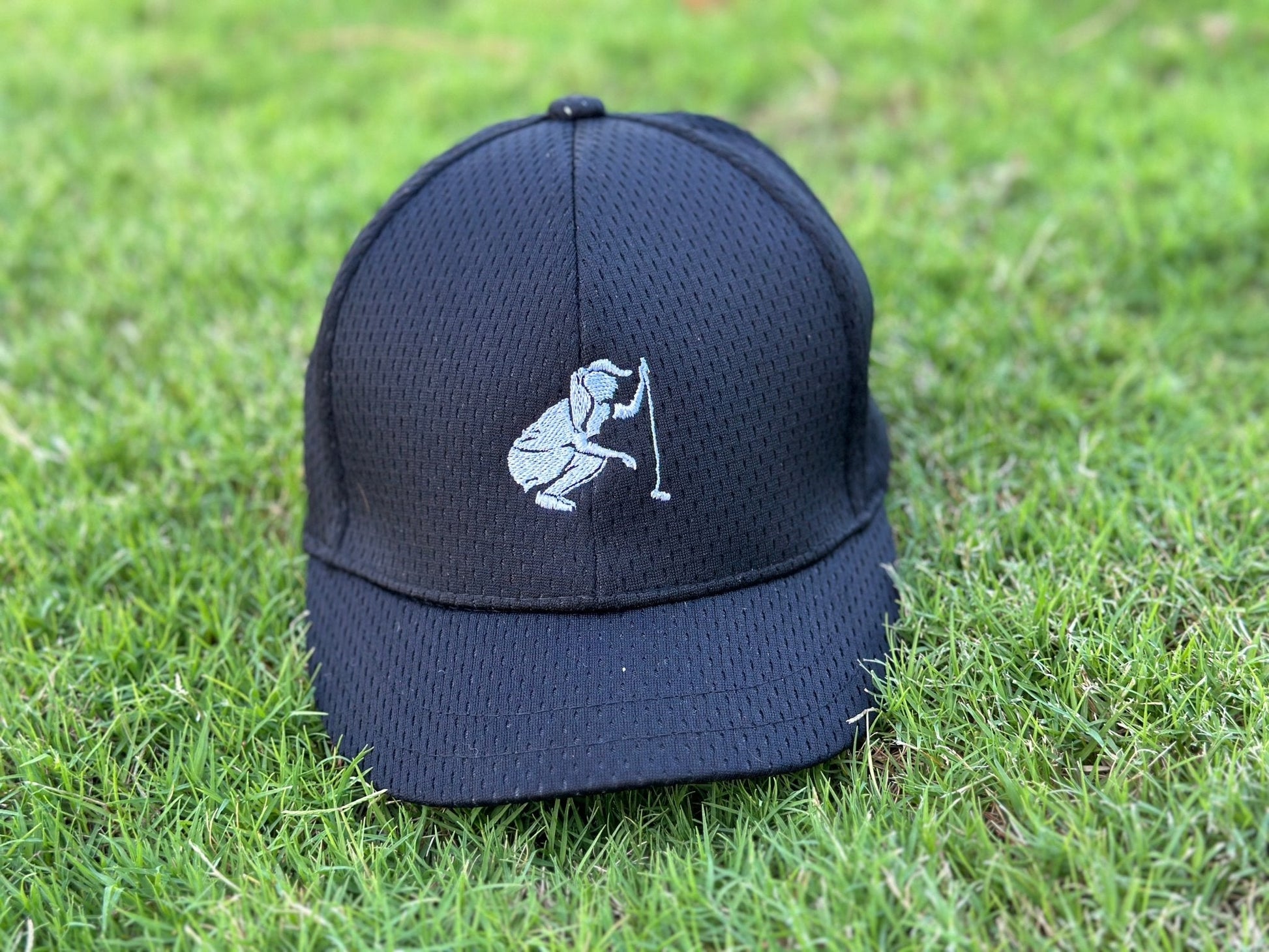 Putter Girl Small Brim Cap - Black - Putter Girl