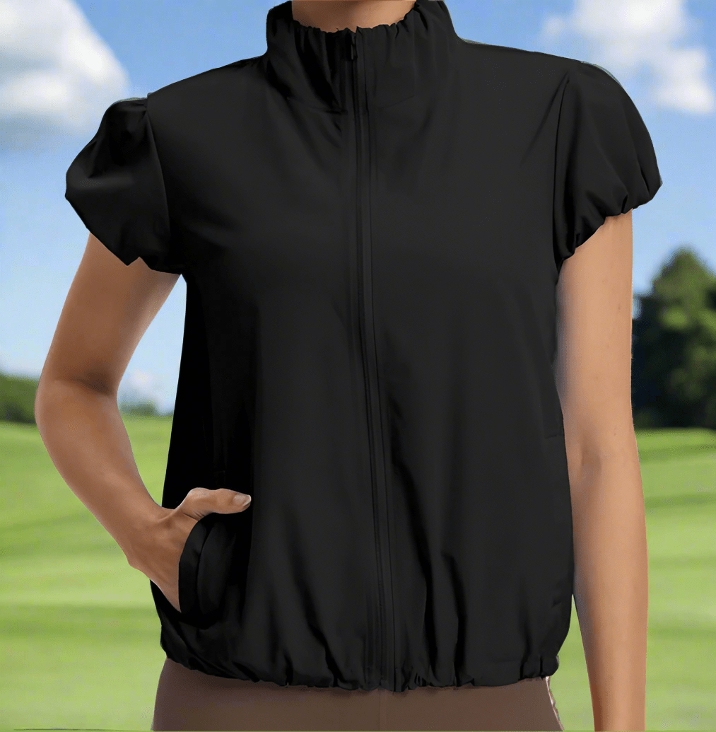 Stand Up Short Sleeve Jacket - Putter Girl