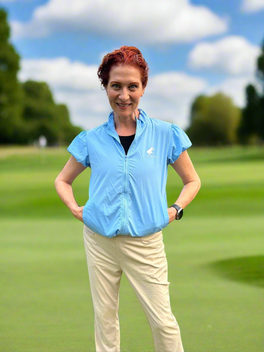 Stand Up Short Sleeve Jacket - Putter Girl