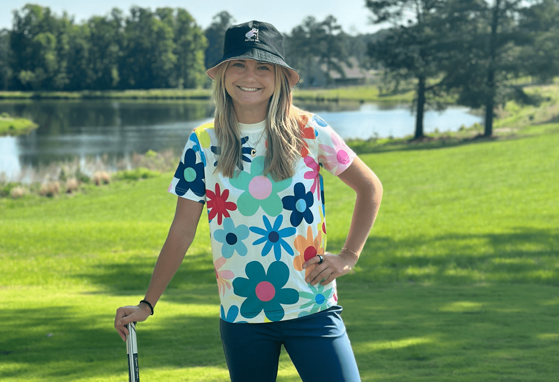 Summer Fields Tee - Putter Girl