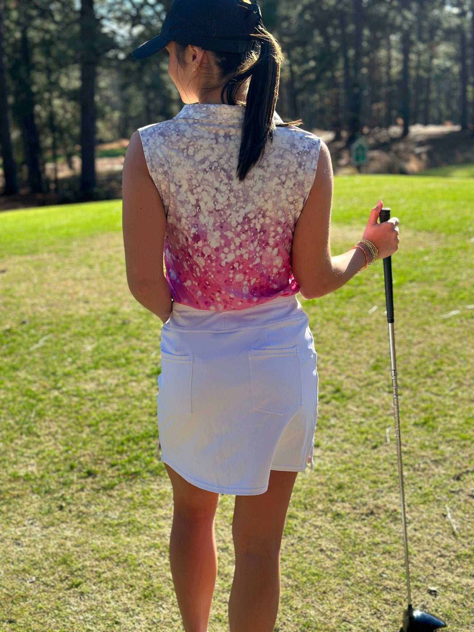 The White Skirt - Putter Girl