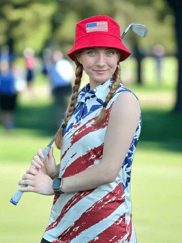 US Open Sleeveless Polo - Putter Girl