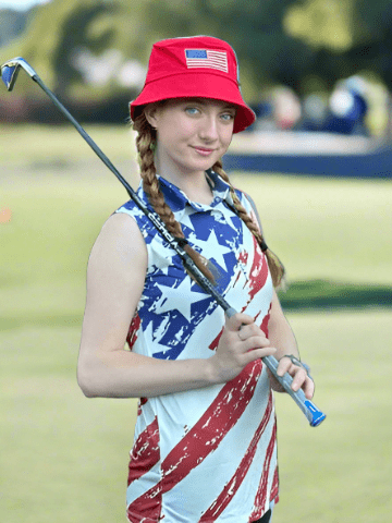 US Open Sleeveless Polo - Putter Girl