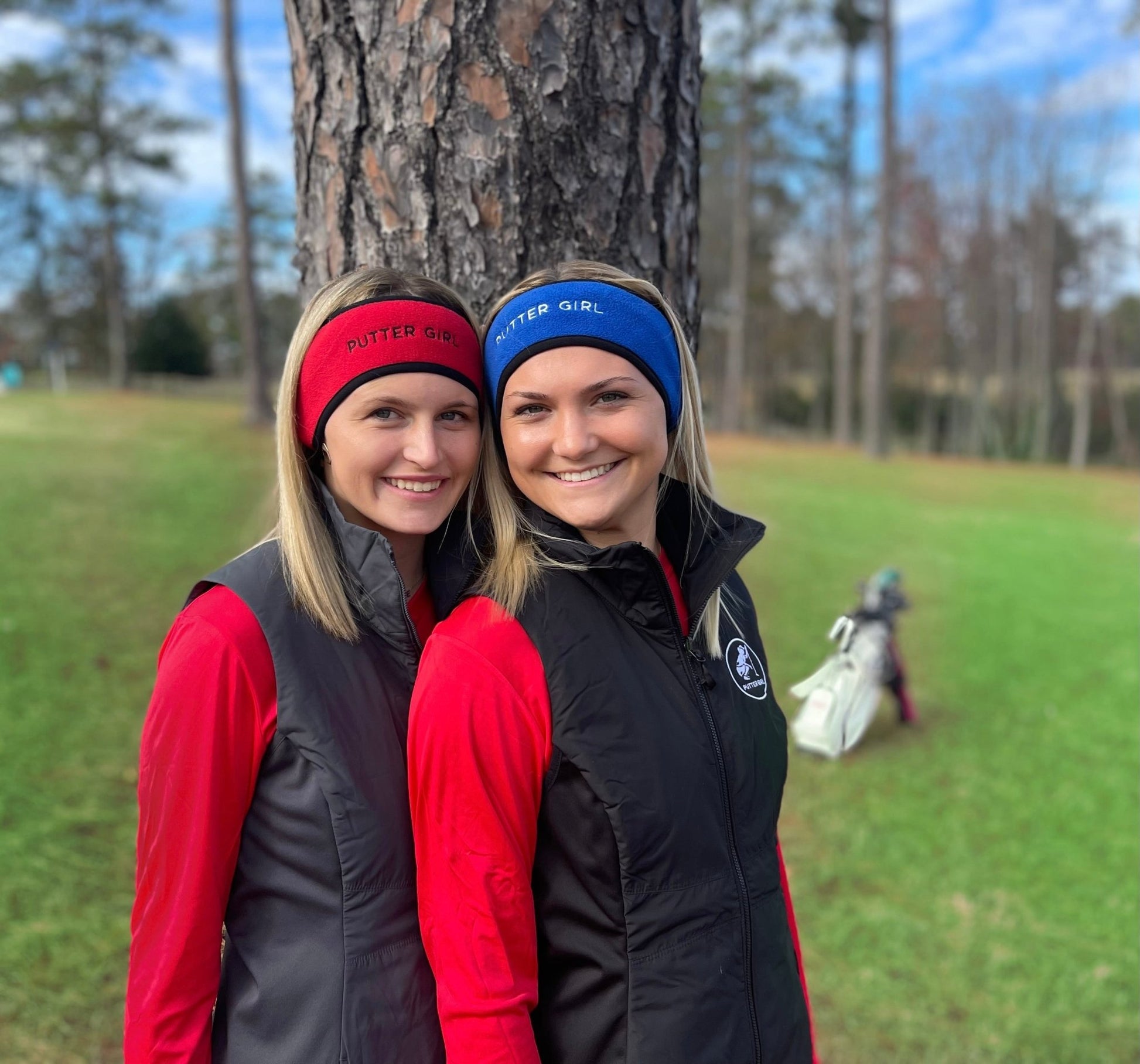 Winter Fleece Headband - Putter Girl