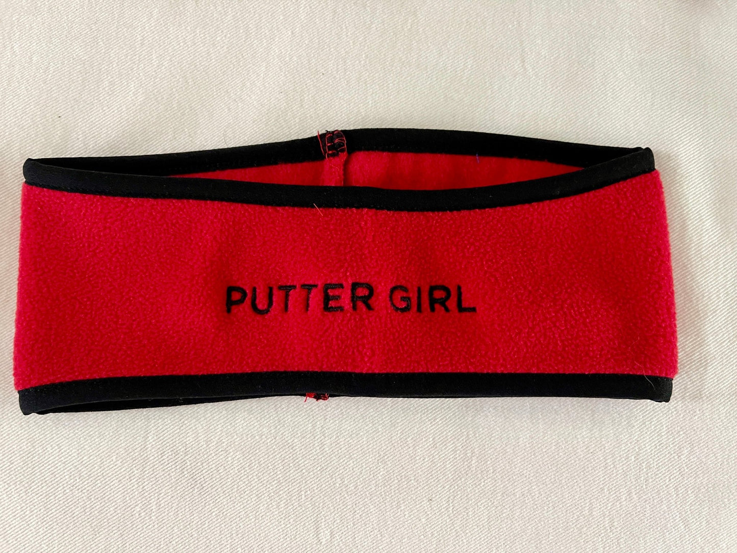 Winter Fleece Headband - Putter Girl